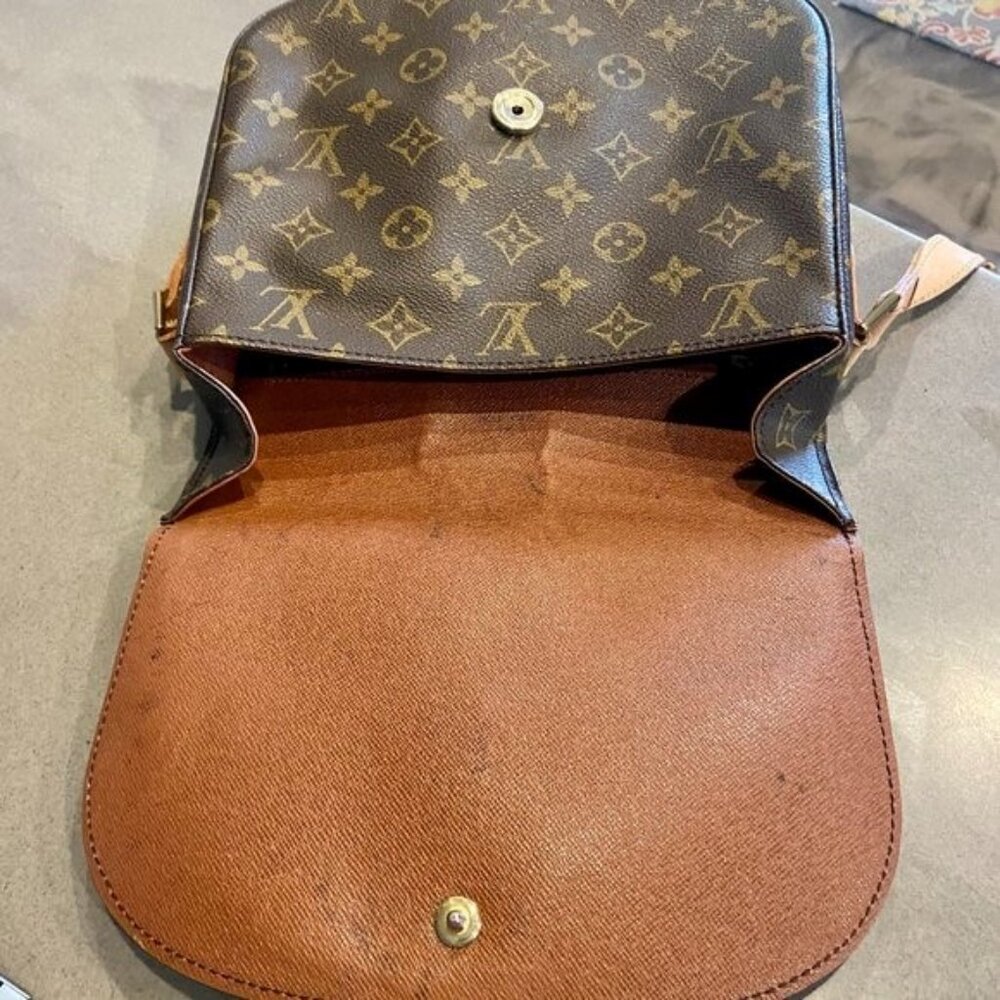 Louis Vuitton Monogram Saint Cloud GM Crossbody Shoulder Handbag - Picture 3 of 12